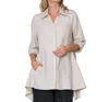 Stella Carakasi True Form Shirt In Flax In Beige
