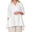 Stella Carakasi True Form Shirt In Soft White In White