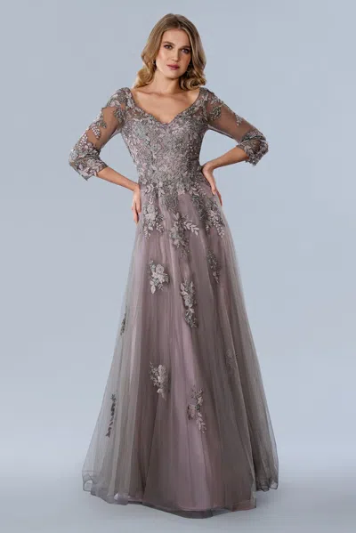 Stella Couture 23352 Long Formal Mother Of The Bride Dress In Multi