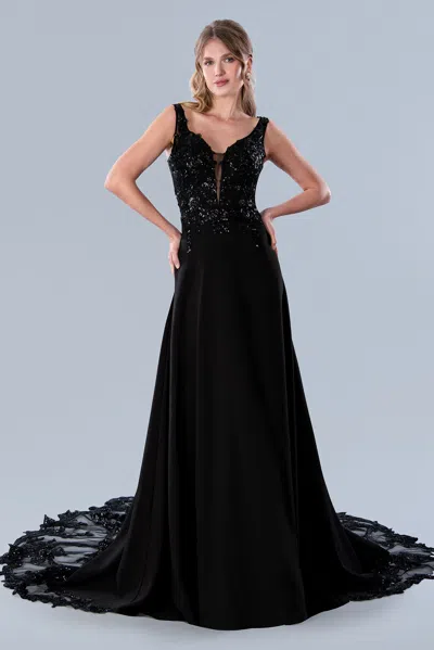 Stella Couture 23573 In Black