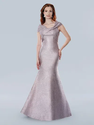 Stella Couture 25329 Long Evening Formal Mermaid Mother Of The Bride Dress In Gray