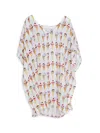STELLA COVE LITTLE GIRL'S & GIRL'S ICE CREAM COVER-UP PONCHO