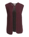 Stella Forest Woman Cardigan Burgundy Size Onesize Acrylic, Wool, Alpaca Wool, Viscose In Red