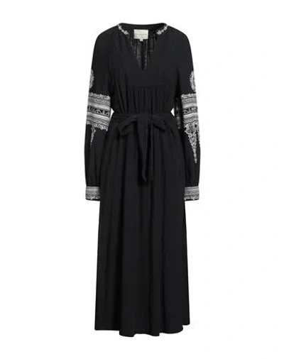 Stella Forest Woman Maxi Dress Black Size 10 Cotton