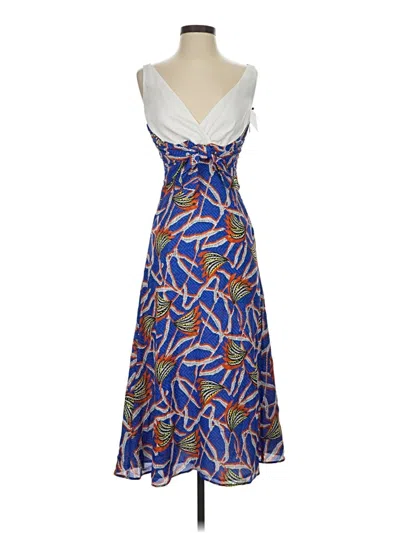 Pre-owned Stella Jean Casual Dress In Blue