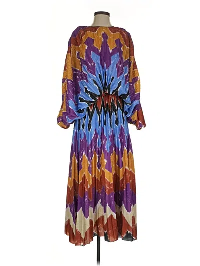 Pre-owned Stella Jean Casual Dress In Purple