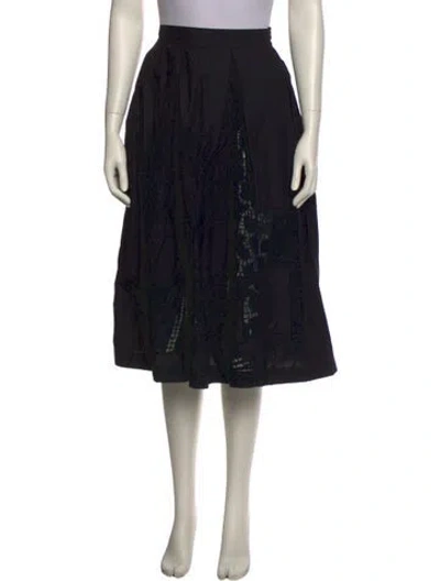 Pre-owned Stella Jean Knee-length Skirt In Black
