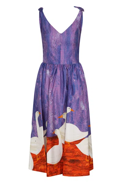 Stella Jean Printed Cotton Dress