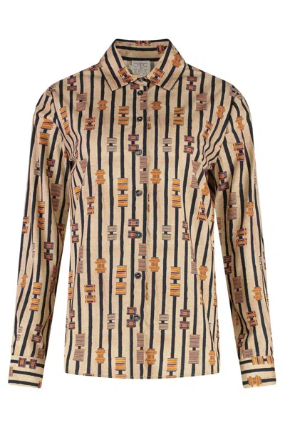 Stella Jean Printed Cotton Shirt