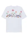 Stella Jean T-shirt Mit Print In Weiss
