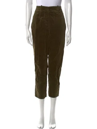 Pre-owned Stella Jean Straight Leg Pants In Green
