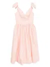 Stella Jean Striped Dress In Pink