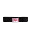 Stella Jean Woman Belt Black Size 6 Polyester, Elastane In Black