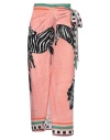 Stella Jean Woman Maxi Skirt Salmon Pink Size 10 Silk In Pink