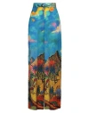 Stella Jean Woman Pants Azure Size 8 Viscose In Blue