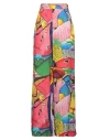Stella Jean Woman Pants Fuchsia Size 10 Viscose In Pink