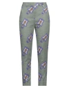 Stella Jean Woman Pants Green Size 6 Cotton, Elastane In Green