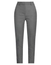 Stella Jean Woman Pants Grey Size 6 Cotton, Elastane In Grey