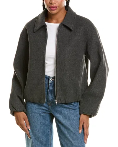 Stella + Lorenzo Short Jacket In Gray