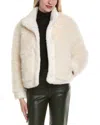 Stella + Lorenzo Short Jacket In White