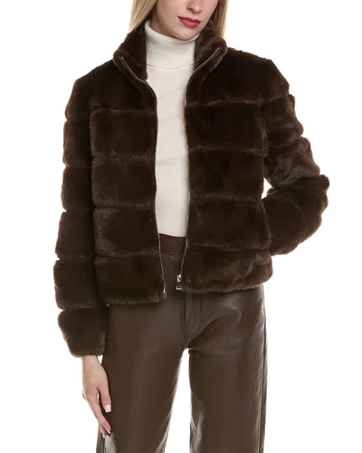 STELLA + LORENZO SUEDE-TRIM JACKET