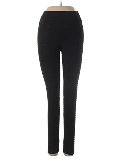 Pre-owned Stella Luce Active Pants In Black