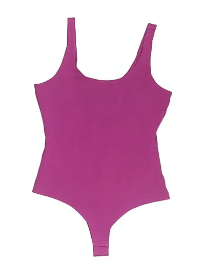 Pre-owned Stella Luce Bodysuit In Purple