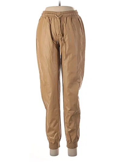 Stella Luce Casual Pants In Tan