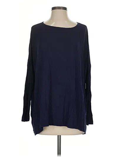 Pre-owned Stella Luce Long Sleeve T-shirt In Blue
