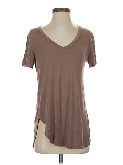 Pre-owned Stella Luce Short Sleeve T-shirt In Brown