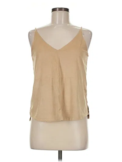 Pre-owned Stella Luce Sleeveless Blouse In Gold