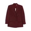 Stella Maxwell For Marella Jackets In Burgundy