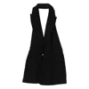 Stella Maxwell For Marella Fabric Tops In Black