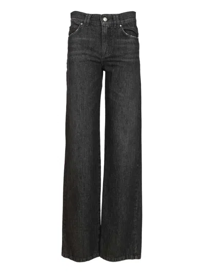 Stella Maxwell X Marella Straight Fit Jeans Black