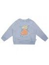 Stella Mc Cartney Junior Felpa Gc Fatina In Light Blue
