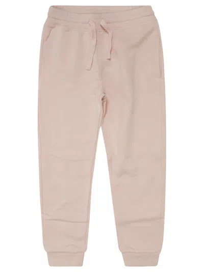 Stella Mc Cartney Junior Panta Felpa Logo In Rosa