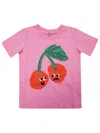 Stella Mc Cartney Junior T Shirt Fragola In Fuchsia