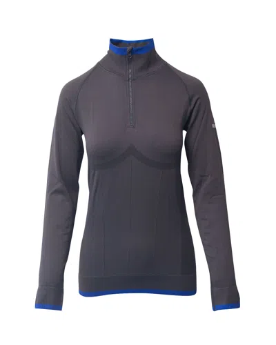 Stella Mcartney For Adidas Stella Mccartney For Adidas Half Zip Jacket In Grey Nylon In Multi