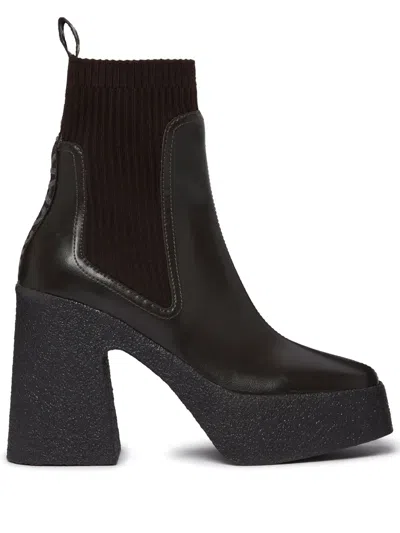 STELLA MCCARTNEY 115MM SKYLA ALTER CHELSEA BOOTS
