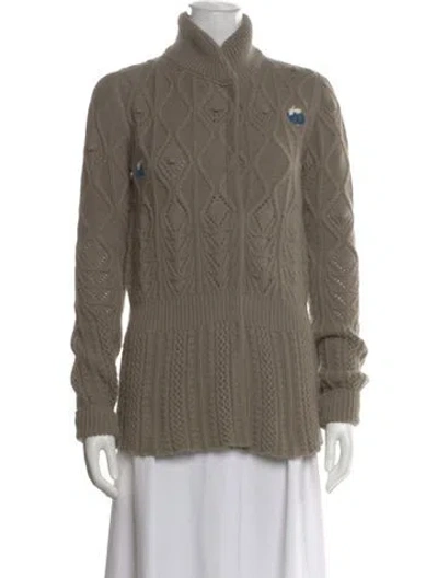 Pre-owned Stella Mccartney 2005 Virgin Wool Sweater In Neutral