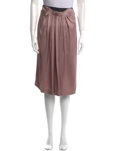 Pre-owned Stella Mccartney 2007 Knee-length Skirt In Pink