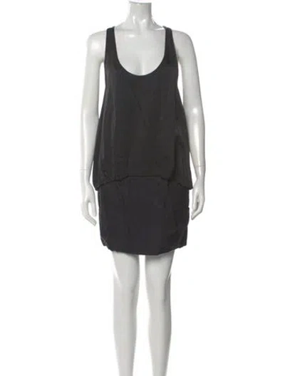 Pre-owned Stella Mccartney 2007 Mini Dress In Black