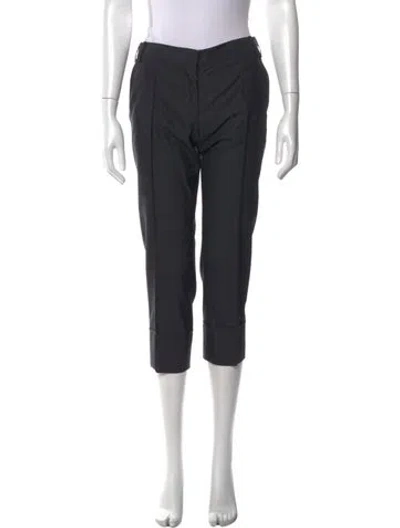 Pre-owned Stella Mccartney 2007 Straight Leg Pants In Gray