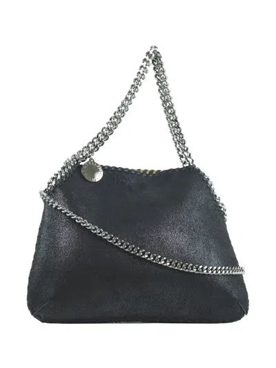 Pre-owned Stella Mccartney 2009-2020 Mini Shaggy Deer Falabella Satchel In Black