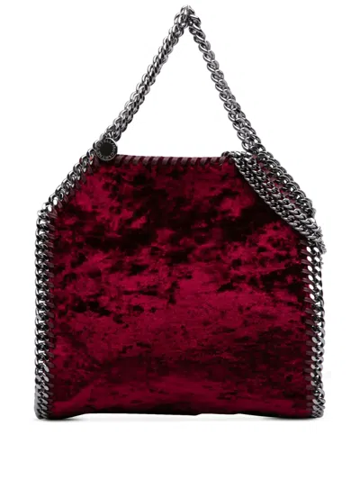 Pre-owned Stella Mccartney 2009-2024 Mini Velvet Falabella Satchel