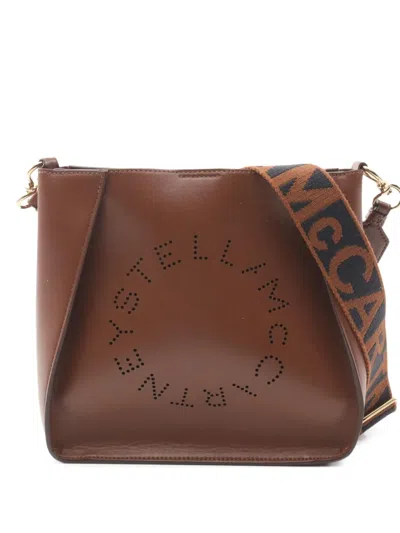 Pre-owned Stella Mccartney 2010s Logo-perforated Shoulder Bag
