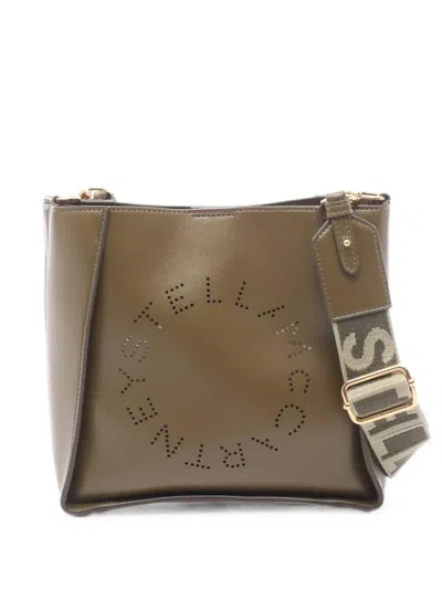 Pre-owned Stella Mccartney 2010s Stella Logo Crossbody Bag In Green