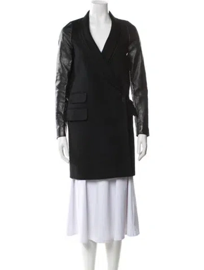 Pre-owned Stella Mccartney 2011 Coat In Black