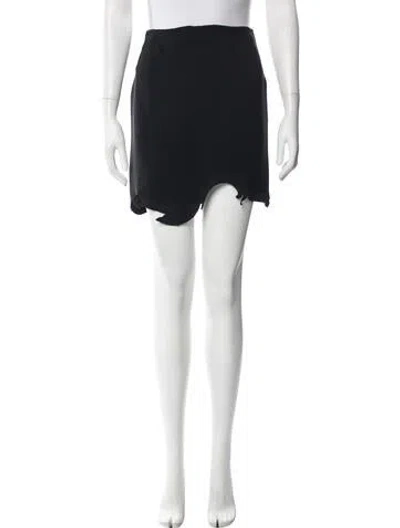 Pre-owned Stella Mccartney 2012 Mini Skirt In Black