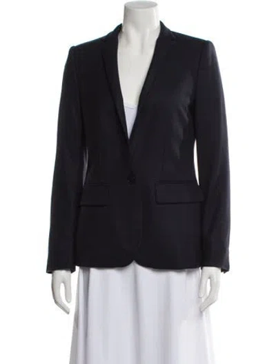Pre-owned Stella Mccartney 2012 Wool Blazer In Blue